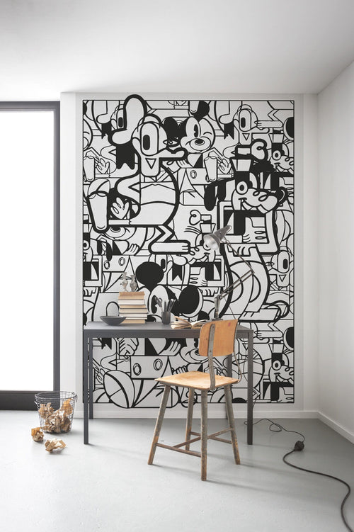 Komar Vlies Fototapete Iadx4 058 Mickey Constructive Interieur | Yourdecoration.de