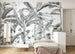 Komar Vlies Fototapete Inx8 082 Croissances Monochrome Interieur | Yourdecoration.de
