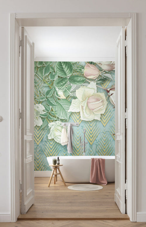 Komar Vlies Fototapete X4 1002 Rose Poem Interieur | Yourdecoration.de