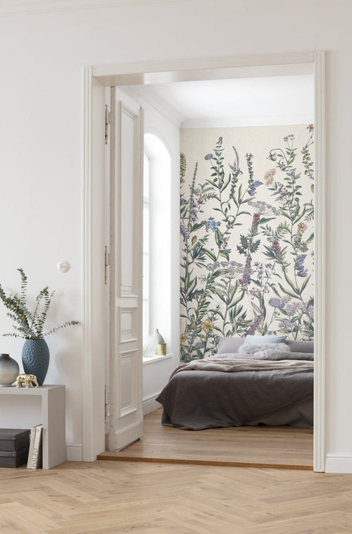Komar Vlies Fototapete X4 1011 Flowering Herbs Interieur | Yourdecoration.de