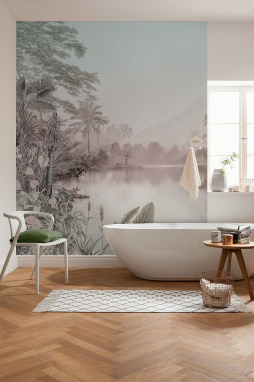 Komar Vlies Fototapete X4 1022 Lac Des Palmiers Interieur | Yourdecoration.de
