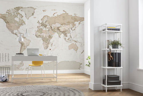 Komar Vlies Fototapete X7 1015 Earth Map Interieur | Yourdecoration.de