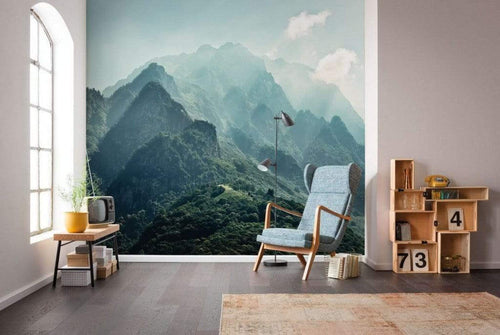 Komar The Summit Vlies Fototapete 300x250cm 3-bahnen Sfeer | Yourdecoration.de