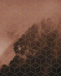 Komar Golden Grid Vlies Fototapete 200x250cm 2-bahnen | Yourdecoration.de