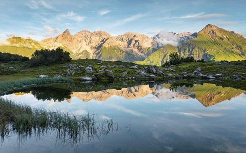 Komar Allgäu Spiegel Vlies Fototapete 450x280cm 9-bahnen | Yourdecoration.de