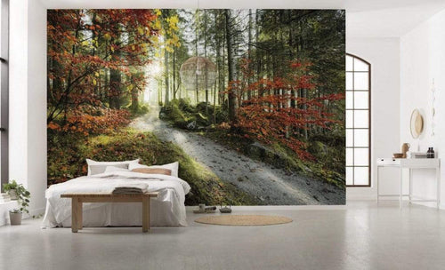 Komar Feuerzungen Vlies Fototapete 450x280cm 9-bahnen Sfeer | Yourdecoration.de