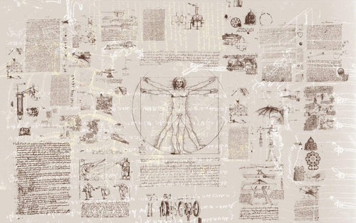 Komar Da Vinci Fototapete 400x250cm 8-bahnen | Yourdecoration.de
