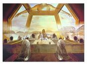 Kunstdruck Salvador Dali La Cene 80x60cm SD 877 | Yourdecoration.de