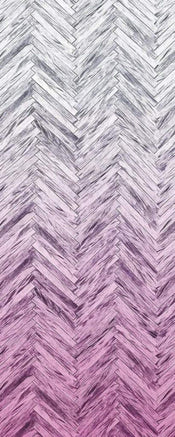 Komar Herringbone Pink Vlies Fototapete 100x250cm 1-bahn | Yourdecoration.de