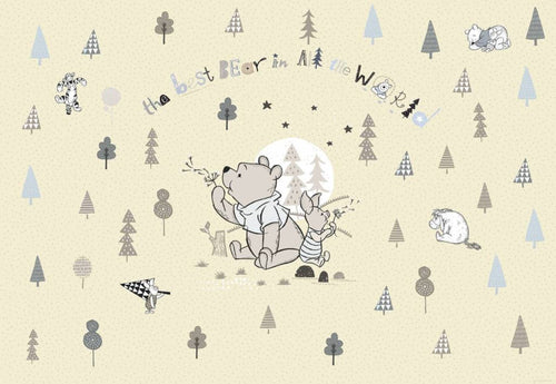 Komar Winnie Pooh Best Bear Fototapete 368x254cm | Yourdecoration.de