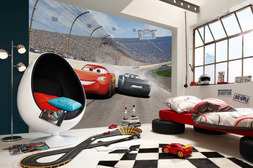 Komar Cars 3 Curve Fototapete 368x254cm | Yourdecoration.de