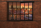 Komar Brooklyn Brick Fototapete 368x254cm | Yourdecoration.de