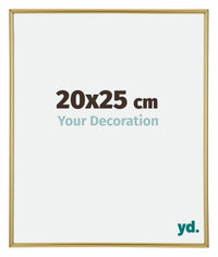 Annecy Kunststoff Bilderrahmen 20x25cm Gold Vorne Messe | Yourdecoration.de