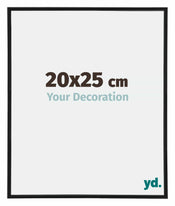Annecy Kunststoff Bilderrahmen 20x25cm Schwarz Matt Vorne Messe | Yourdecoration.de