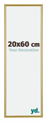 Annecy Kunststoff Bilderrahmen 20x60cm Gold Vorne Messe | Yourdecoration.de