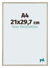 Annecy Kunststoff Bilderrahmen 21x29 7cm A4 Champagner Vorne Messe | Yourdecoration.de
