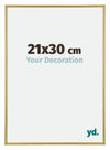 Annecy Kunststoff Bilderrahmen 21x30cm Gold Vorne Messe | Yourdecoration.de