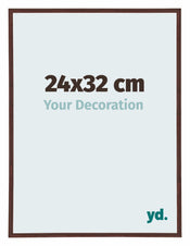 Annecy Kunststoff Bilderrahmen 24x32cm Braun Vorne Messe | Yourdecoration.de