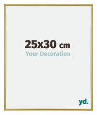 Annecy Kunststoff Bilderrahmen 25x30cm Gold Vorne Messe | Yourdecoration.de