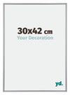 Annecy Kunststoff Bilderrahmen 30x42cm Silber Vorne Messe | Yourdecoration.de