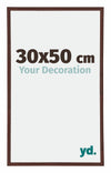 Annecy Kunststoff Bilderrahmen 30x50cm Braun Vorne Messe | Yourdecoration.de