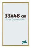 Annecy Kunststoff Bilderrahmen 33x48cm Gold Vorne Messe | Yourdecoration.de