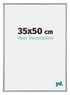 Annecy Kunststoff Bilderrahmen 35x50cm Silber Vorne Messe | Yourdecoration.de
