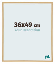 Annecy Kunststoff Bilderrahmen 36x49cm Buche Hell Vorne Messe | Yourdecoration.de