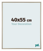 Annecy Kunststoff Bilderrahmen 40x55cm Champagner Vorne Messe | Yourdecoration.de