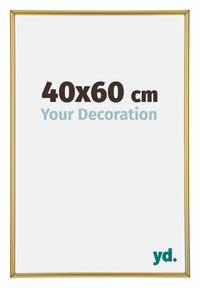 Annecy Kunststoff Bilderrahmen 40x60cm Gold Vorne Messe | Yourdecoration.de