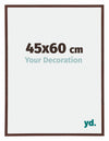 Annecy Kunststoff Bilderrahmen 45x60cm Braun Vorne Messe | Yourdecoration.de