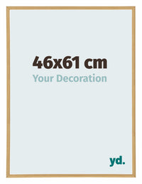 Annecy Kunststoff Bilderrahmen 46x61cm Buche Hell Vorne Messe | Yourdecoration.de