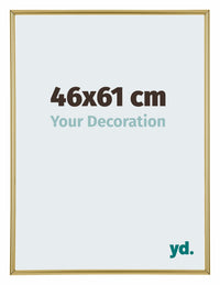 Annecy Kunststoff Bilderrahmen 46x61cm Gold Vorne Messe | Yourdecoration.de