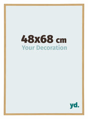 Annecy Kunststoff Bilderrahmen 48x68cm Buche Hell Vorne Messe | Yourdecoration.de