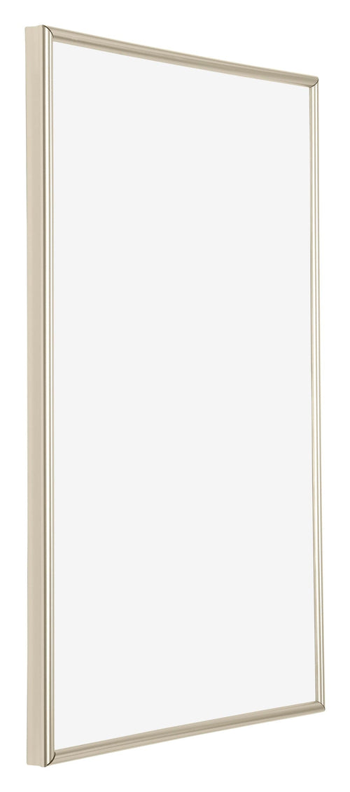 Annecy Kunststoff Bilderrahmen 50x75cm Champagner Vorne Schrag | Yourdecoration.de