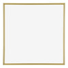 Annecy Kunststoff Bilderrahmen 60x60cm Gold Vorne | Yourdecoration.de