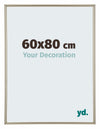 Annecy Kunststoff Bilderrahmen 60x80cm Champagner Vorne Messe | Yourdecoration.de