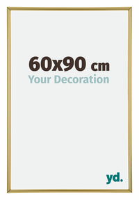 Annecy Kunststoff Bilderrahmen 60x90cm Gold Vorne Messe | Yourdecoration.de