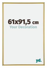 Annecy Kunststoff Bilderrahmen 61x91 5cm Gold Vorne Messe | Yourdecoration.de