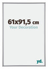Annecy Kunststoff Bilderrahmen 61x91 5cm Silber Vorne Messe | Yourdecoration.de