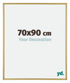 Annecy Kunststoff Bilderrahmen 70x90cm Gold Vorne Messe | Yourdecoration.de