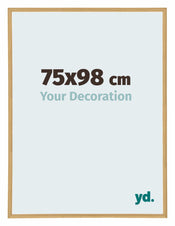 Annecy Kunststoff Bilderrahmen 75x98cm Buche Hell Vorne Messe | Yourdecoration.de