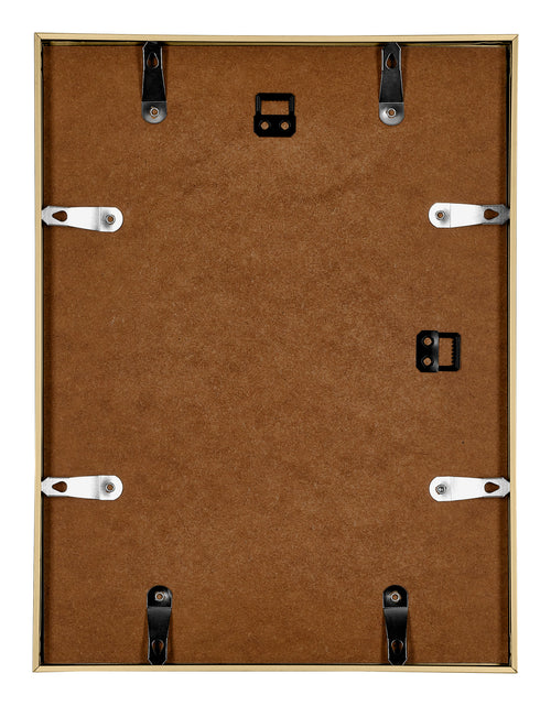 Austin Aluminium Bilderrahmen 18x24cm Gold Glanz Ruckseite | Yourdecoration.de