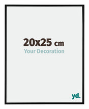 Austin Aluminium Bilderrahmen 20x25cm Schwarz Matt Vorne Messe | Yourdecoration.de