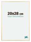 Austin Aluminium Bilderrahmen 20x28cm Gold Glanz Vorne Messe | Yourdecoration.de
