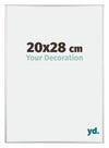 Austin Aluminium Bilderrahmen 20x28cm Silber Hochglanz Vorne Messe | Yourdecoration.de