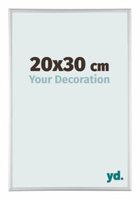 Austin Aluminium Bilderrahmen 20x30cm Silber Matt Vorne Messe | Yourdecoration.de