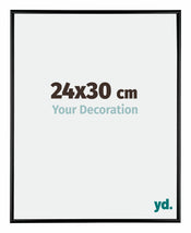 Austin Aluminium Bilderrahmen 24x30cm Schwarz Hochglanz Vorne Messe | Yourdecoration.de