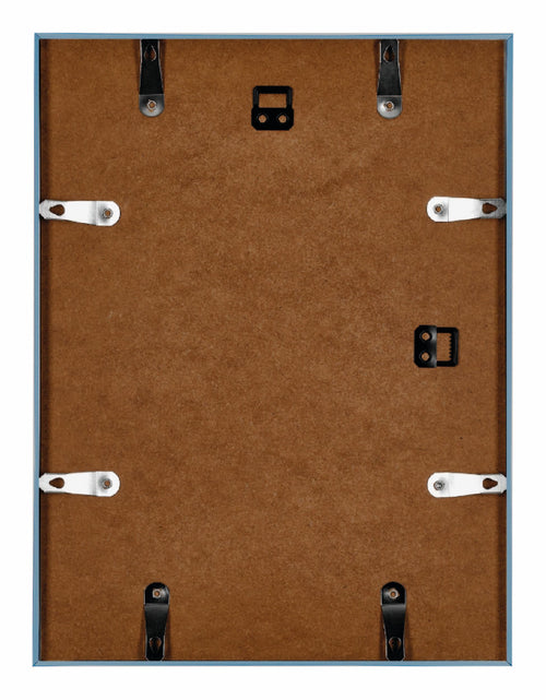 Austin Aluminium Bilderrahmen 24x32cm Stahl Blau Ruckseite | Yourdecoration.de