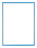 Austin Aluminium Bilderrahmen 24x32cm Stahl Blau Vorne | Yourdecoration.de